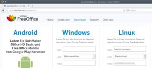 Abbildung 1: Ohne Registrierung kein FreeOffice: Der Lizenzschlüssel für die kostenlose FreeOffice-Version kommt per Mail.