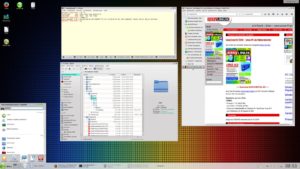 Abbildung 1: KDE ist nur einer von vielen Desktops für Linux-Systeme, das klassische Layout mit Taskleiste und Startmenü lässt sich recht frei anpassen.