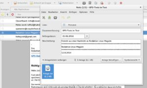 Abbildung 2: Per Rechtsklick auf eine Mail erstellen Sie neue Notizen, Termine, Aufgaben oder Besprechungen.