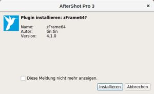 Abbildung 2: In der Linux-Version fehlt der in Aftershot Pro 3 neu hinzugekommene Addon-Manager, Plugins und Presets lassen sich jedoch auch manuell installieren.