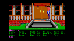 In Day of the Tentacle ist auch der Vorgänger Maniac Mansion enthalten.