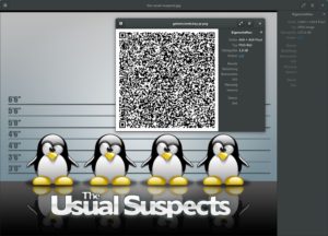 Abbildung 2: Im Bild steckt der per Steganografie in den Bilddaten versteckte Schlüssel. Den QR-Code mit dem Tomb-Key könnten Sie ausdrucken und so offline speichern.