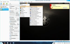 Abbildung 5: Die Virtualbox ermöglicht das Ausführen verschiedenster Betriebssysteme.