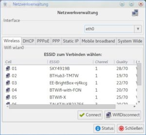 Abbildung 4: Dank vieler Firmware-Dateien kommen Sie selbst per WLAN sofort ins Netz.