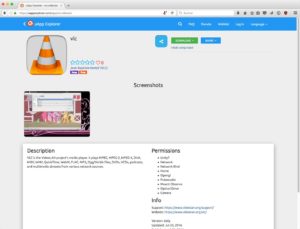 Abbildung 3: Auf der Snap-Website finden sich bereits diverse Snaps, die sich mit "snap install" installieren lassen – darunter der Medienspieler VLC.