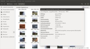 Abbildung 3: Das iPhone im Dateimanager Nautilus (hier unter Ubuntu 16.04): In den Unterverzeichnissen des Ordners "DCIM" liegen die Fotos und Videos.