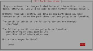 Abbildung 4: Das Dateisystem UFS bezeichnet Partitionen mit <code srcset=