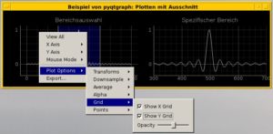 Abbildung 5: Über ein Kontextmenü modifizieren Sie die Darstellung aus Abbildung 4 nach Lust und Laune.