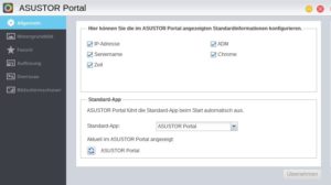 Abbildung 8: Das Media-Portal, das beim Anschluss eines Fernsehers oder Monitors am HDMI-Ausgang erscheint, lässt sich weitgehend frei konfigurieren.