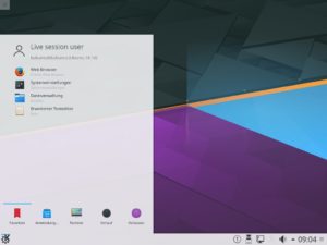 Abbildung 2: Beim ersten Start wirken auch aktuelle KDE-Desktops relativ konventionell. Doch die Systemeinstellungen halten mehr Konfigurationsmöglichkeiten bereit als bei jedem anderen Desktop.