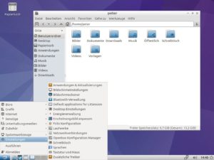 Abbildung 5: Mit einem Platzverbrauch von nur etwa 200 MByte im Arbeitsspeicher bietet der Lubuntu-Desktop im Grunde alles, was ein durchschnittlicher Nutzer zum Arbeiten braucht.