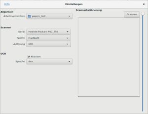 Abbildung 1: Paperwork erlaubt nur sehr wenige Einstellungen. Allerdings macht das den Einsatz der Software nicht unbedingt einfacher.