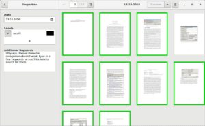 Abbildung 5: Zu ausgewählten Dokumenten machen Sie bei Bedarf zusätzliche Angaben, wie im Beispiel etwa das Label <code srcset=