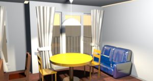 Abbildung 22: Mit den rechenintensiveren, auf Anforderung erstellten "Fotos" kommt in SweetHome 3D ein Hauch von Fotorealismus auf.