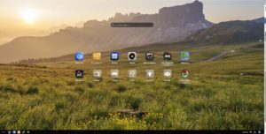 Abbildung 1: Die Interpretation der Gnome-Shell von Endless OS wirkt deutlich anders als man sie von Standard-Systemen kennt.