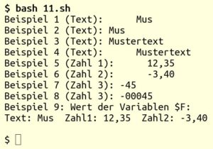 Abbildung 3: Gebräuchliche Formatierungen mit Printf (<a href="#artRef-l11">Listing 11</a>).