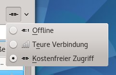 Abbildung 4: Mit einer speziellen Funktion hilft die Applikation dabei, die Kosten f&uuml;r die Verbindung zum Server im Griff zu behalten. 