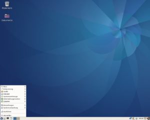 Abbildung 5: Der LXDE-Desktop wirkt ebenso aufgeräumt wie der von XFCE. Zudem überzeugt er mit einem erfreulich niedrigen Ressourcenverbrauch.