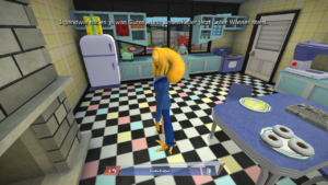Das Spiel geizt nicht mit humorvollen Details, die sich vor allem daraus ergeben, dass niemand die wahre Identität von Octodad kennt.
