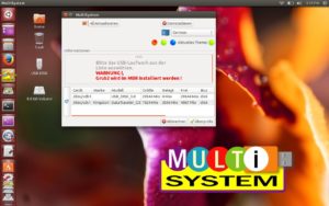 Abbildung 2: Als Unterbau verwendet Multisystem die 16.04-LTS-Version von Ubuntu. 