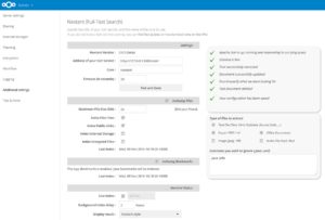 Abbildung 4: Apache Solr und die Nextant App ermöglichen Volltextsuche.