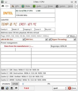 Abbildung 1: Aufgeräumt und informativ: Der Startbildschirm von I-Nex.