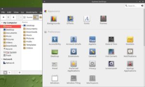 Abbildung 3: In Sachen Schriftbild toppt GeckoLinux das Original OpenSuse. Cinnamon zeigt ein gutes Design bei Fonts und Icons. 
