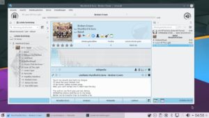 Abbildung 2: MP3-Wiedergabe funktioniert bei Kubuntu out of the box. OpenSuse-Anwender müssen dafür erst das Packman-Repository in die Liste der Paketquellen eintragen und diverse Pakete austauschen.