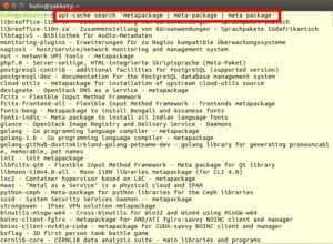Abbildung 4: Welche Metapakete Ihre Distribution kennt, erfahren Sie am schnellsten auf der Kommandozeile. Der hier gezeigte Befehl funktioniert unter Debian, Ubuntu, Linux Mint sowie weiteren Debian-Derivaten, die auf APT als Paketverwaltung setzen. 
