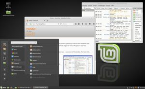 Abbildung 1: Mint 18.1 (hier in der Cinnamon Edition) ist eine aktuelle Distribution, deren Unterbau auf Ubuntu 16.04 LTS basiert. 