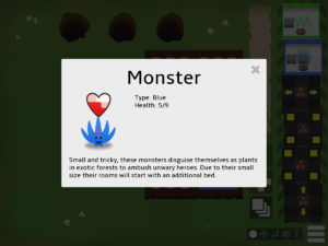 Jedes Monster besitzt seine ganz individuellen Eigenschaften.