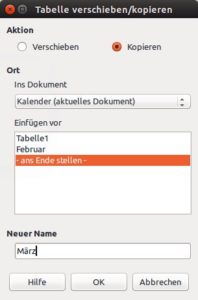 Abbildung 5: Das fertige Januar-Blatt kopieren Sie elfmal. 