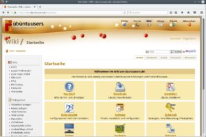 Abbildung 6: Das Portal Ubuntuusers bietet neben einem Wiki auch ein Forum und ist die erste Anlaufstelle für deutschsprachige Nutzer von Ubuntu oder einem Derivat wie Kubuntu.