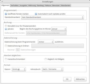 Abbildung 2: In den umfangreichen Einstellungen legen Sie unter anderem fest, wie oft die Software Ihre Daten als Backup sichert.