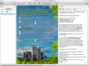 Abbildung 3: Erkannte Texte zeigt die Software rechts in einem eigenen Fenster an.