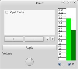 Abbildung 4: Der Mixer ist in der Lage, das typische Knistern von Schallplatten authentisch zu generieren. Der umgekehrte Weg beim Restaurieren von Aufnahmen funktioniert allerdings nicht.