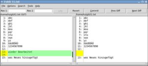 Abbildung 7: Eskil vermag mit mehreren Versionskontrollsystemen zusammenzuarbeiten, allerdings nicht parallel: Dann kommt die Software ins Schlingern.