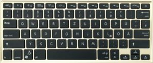 Abbildung 4: Mit diesem Tastatur-Modell liefert der Hersteller das Ultrabook in Deutschland aus.