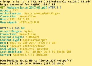 Abbildung 4: So funktioniert das Herunterladen einer Datei aus einer WebDAV-Ressource.