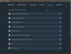 Abbildung 5: Der <span class="ui-element">Uninstaller</span> funktioniert nur unter Ubuntu, Arch Linux und deren Derivaten.