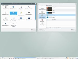 Abbildung 8: Der LXDE-Nachfolger LXQt – er sieht dank passender Styles KDE recht ähnlich aus – lässt sich aus den Repos nachinstallieren.