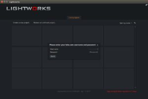 Abbildung 1: Bevor Sie nach dem Start der Applikation ein erstes Filmprojekt anlegen, sollten Sie die Software aktivieren. Das setzt ein Benutzerkonto auf der Homepage voraus.
