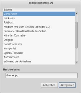 Abbildung 3: Vom Cover bis zum authentischen Roadie-Schnappschuss – mit Easytag betten Sie bei Bedarf umfangreiches Bildmaterial in die Datei ein.
