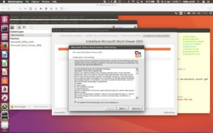 Abbildung 7: Während der Installation mit CrossOver Linux zeigt das Programm die Lizenzbestimmungen der Windows-Anwendungen an, die Sie bestätigen müssen, bevor es mit der Installation weitergeht.