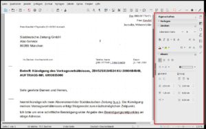 Abbildung 17: Auch die Seitenleiste, die &auml;ltere, eigenst&auml;ndige LibreOffice-Antwort auf das Ribbon-Konzept, bleibt in Version 5.3 verf&uuml;gbar. 