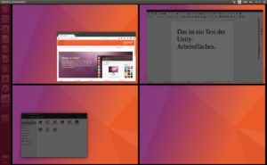 Abbildung 10: Virtuelle Arbeitsfl&auml;chen muss man unter Unity erst aktivieren. 