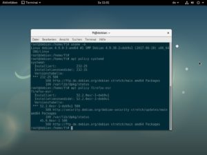 Abbildung 1: Mit Kernel 4.9 LTS und Systemd 232 setzt Debian 9 auf eine solide Basis.