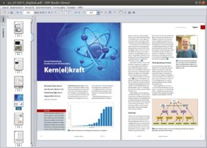Abbildung 1: Im Aufbau unterscheidet sich PDF Studio Viewer nur in wenigen Details von anderen Dokumentenbetrachtern wie Evince oder Okular. 