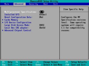 Abbildung 4: Analog zu einem realen Rechner bringt auch der virtuelle Vmware Player ein BIOS mit. 