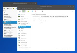 Abbildung 7: Die MAC-Adressen der virtuellen Systeme bringen Sie via Virt-manager in Erfahrung.